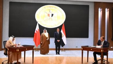 مصر-والبحرين-توقِّعان-8-مذكرات-تفاهم-لتعزيز-التعاون-المشترك