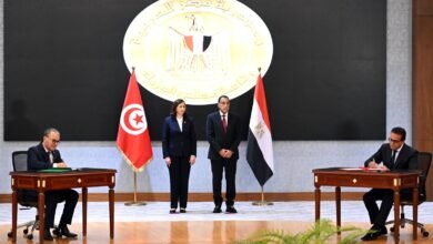 مصر-وتونس-توقعان-8-وثائق-لتعزيز-التعاون-المشترك