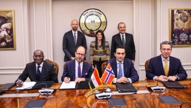 توقيع-خطابات-نوايا-لتمويل-مشروع-تغذية-مجمع-“مصر-للألومنيوم”-بالطاقة-النظيفة