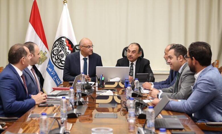 وزير-قطاع-الأعمال-يبحث-مع-محافظ-القليوبية-تعظيم-الاستفادة-من-الأصول