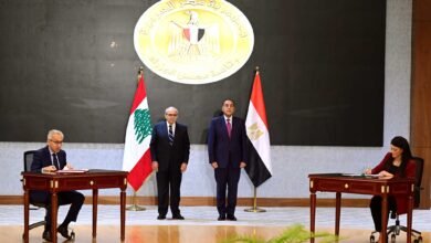 مصر-ولبنان-توقعان-عددًا-من-مذكرات-التفاهم-وبروتوكولات-التعاون