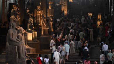 18-ألف-مصرى-وأجنبى-زاروا-المتحف-المصرى-الكبير-فى-أول-أيام-افتتاحه