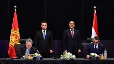 مصر-وقرغيزستان-توقعان-عددًا-من-اتفاقيات-التعاون