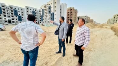 إنجازات-متسارعة:-العبور-الجديدة-تواصل-تنفيذ-143-عمارة-ضمن-مشروع-الإسكان-الأخضر