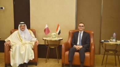 وزير-الاستثمار-يبحث-مع-نظيره-القطرى-دعم-التكامل-الصناعى-والتجارى