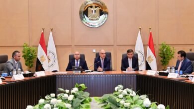 الحكومة-تبحث-موقف-الموضوعات-المشتركة-بين-وزارت-النقل-والري-والصناعة-والزراعة