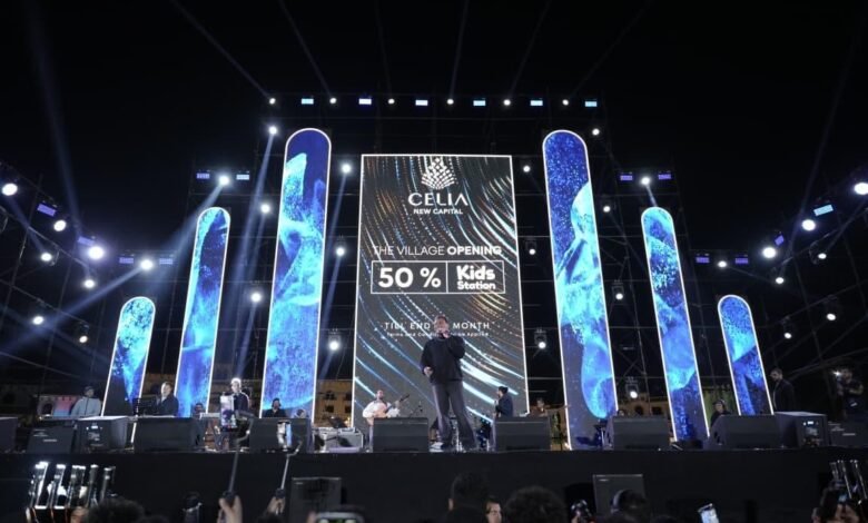 وسط-حضور-الآلاف-في-سيليا.-رامي-صبري-يحيي-حفل-افتتاح-“the-village”