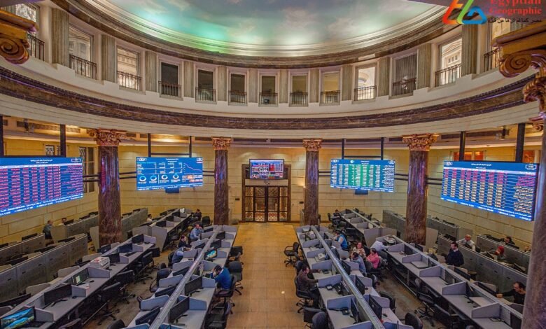 مؤشرات-البورصة-ترتفع-بتداولات-1.1-مليار-جنيه
