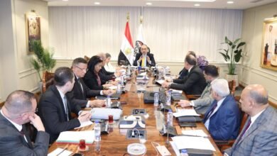 وزير-قطاع-الأعمال-يعقد-اجتماعًا-لمتابعة-مستجدات-مشروع-تطوير-صناعة-الغزل-والنسيج