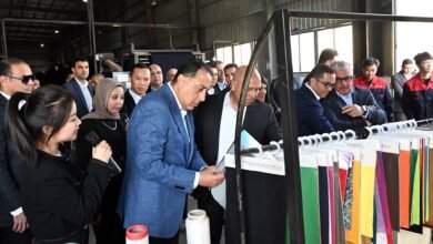 افتتاح-مجمع-“شين-جين”-للمنسوجات-في-“السخنة”-باستثمارات-20-مليون-دولار