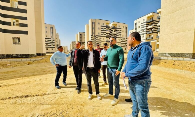 نائب-رئيس-هيئة-المجتمعات-العمرانية-يتفقد-مشروعات-الإسكان-بـالعبور-الجديدة:-الجودة-خط-أحمر-وتسريع-التنفيذ-أولوية