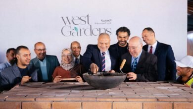 «هوم-تاون»-تضع-حجر-الأساس-لمشروع-«west-gardens»-بغرب-أسيوط