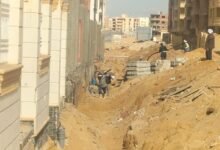 «زعفر»-يتابع-أعمال-توصيل-الكهرباء-بالحى-التاسع-ومنطقة-«بيت-الوطن»-بمدينة-6-أكتوبر