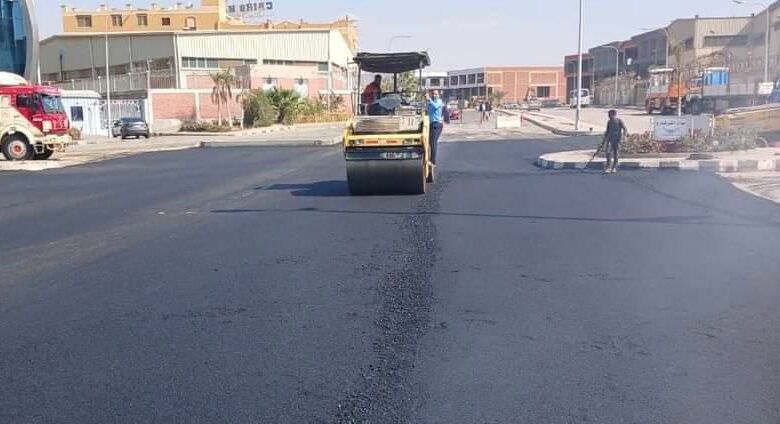 المنشاوي-تتابع-تطوير-وصيانة-الطرق-والمحاور-في-4-مدن-جديدة