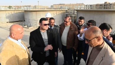 وزير-الإسكان-يتفقد-مشروع-رفع-كفاءة-محطة-تنقية-مياه-الشرب-بمدينة-الشيخ-زايد