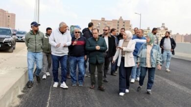 رئيس-المركزي-للتعمير-يتفقد-محوري-عمرو-بن-العاص-والفريق-كمال-عامر-بالجيزة