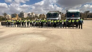تدشين-قوة-إشغالات-متخصصة-لإعادة-الانضباط-لشوارع-القطاع-الشمالي-بـ-6-أكتوبر