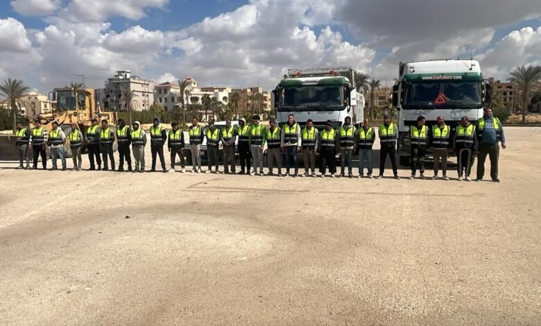 تدشين-قوة-إشغالات-متخصصة-لإعادة-الانضباط-لشوارع-القطاع-الشمالي-بـ-6-أكتوبر