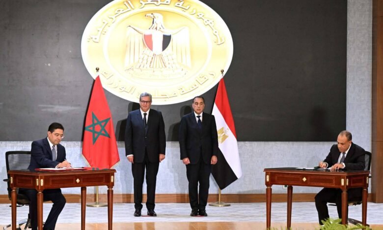 مصر-والمغرب-توقعان-وثائق-لتعزيز-التعاون-في-عدة-مجالات