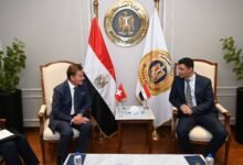 مصر-وسويسرا-تبحثان-تعزيز-التعاون-للوصول-إلى-مرحلة-الشراكة-الصناعية