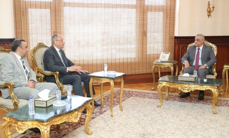 وزير-الإنتاج-الحربي-يبحث-فرص-التعاون-مع-“الرقابة-على-الصادرات”