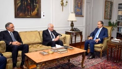 وزير-الخارجية-يستقبل-مسئولي-غرفة-التجارة-الأمريكية-في-القاهرة