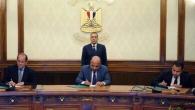 رئيس-الوزراء-يشهد-توقيع-بروتوكول-بين-شركة-تحيا-مصر-ووزارتى-الكهرباء-والمالية