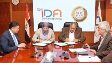 التنمية-الصناعية-توقع-بروتوكول-لتطوير-مرافق-مدينة-الجلود-بالروبيكى