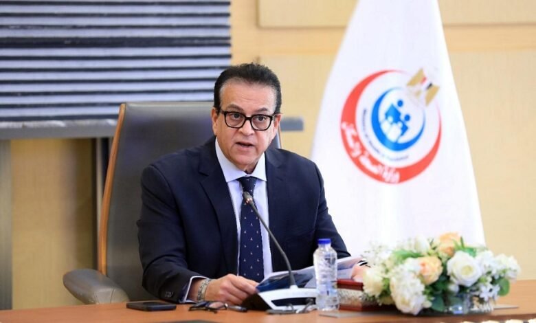 وزير-الصحة-يبحث-مع-مؤسس-«بيور-بيبتايدز-فارماسوتيكال»-الأمريكية-فرص-التعاون