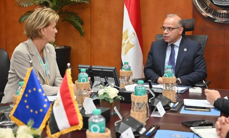 وزير-الاستثمار-يبحث-مع-سفيرة-الاتحاد-الأوروبي-تطوير-الشراكة-الاقتصادية-التجارية
