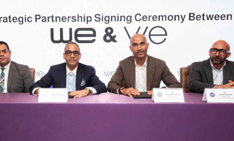 vie-communities-توقع-مذكرة-تفاهم-مع-we-لتطوير-البنية-التحتية-الرقمية-لمشروعاتها