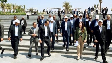 رئيس-الوزراء-يتفقد-معدلات-تنفيذ-مشروع-“حدائق-تلال-الفسطاط”