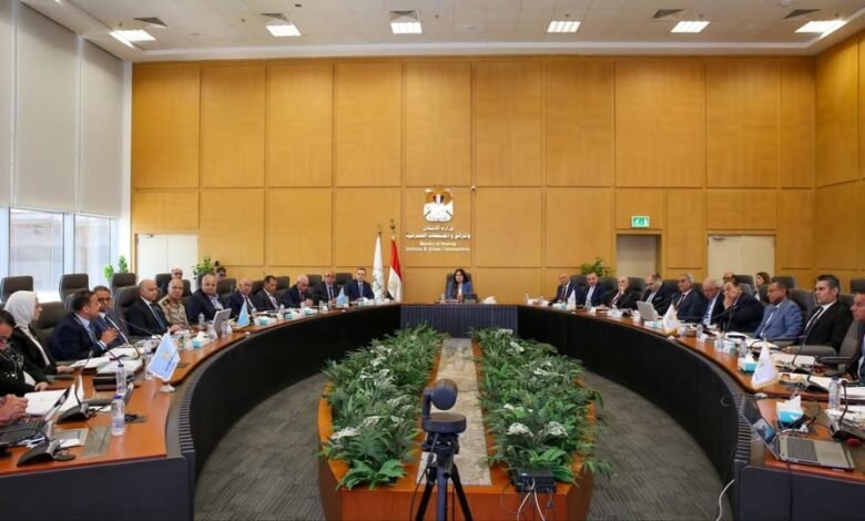 وزيرة-الإسكان-تترأس-اجتماع-مجلس-إدارة-“جهاز-تنظيم-مياه-الشرب”