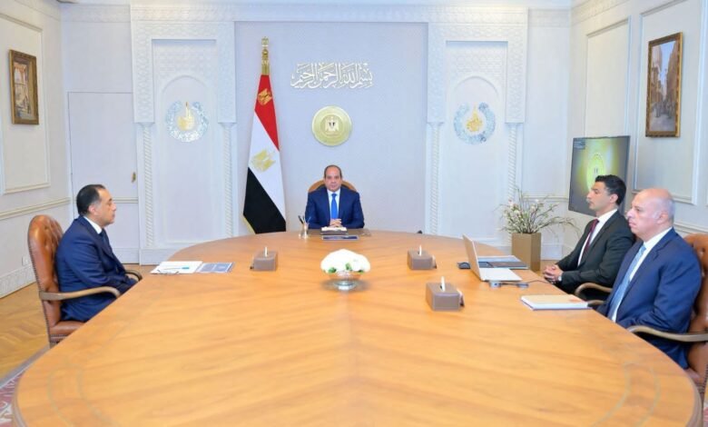 “السيسي”-يوجه-بربط-تنفيذ-برامج-الاستراتيجية-الصناعية-بتوقيتات-زمنية-محددة