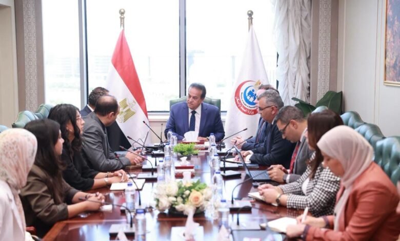 وزير-الصحة-يبحث-التعاون-مع-شركة-«راى»-المتخصصة-فى-المستشفيات-الذكية
